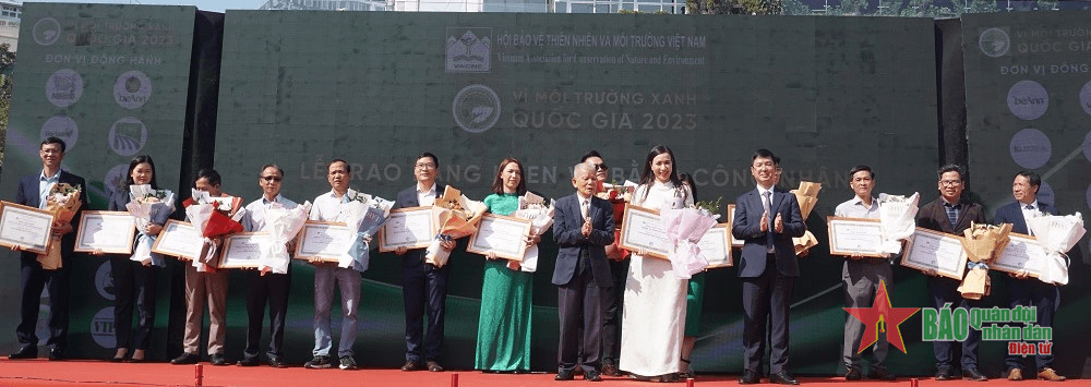 Tổng kết Chương trình “Vì môi trường xanh quốc gia 2023”