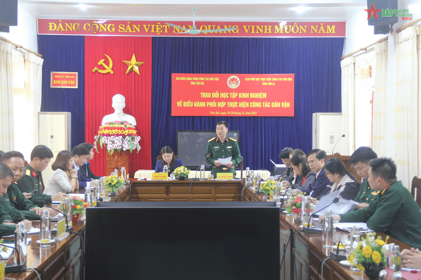 Tỉnh Sơn La trao đổi kinh nghiệm về công tác dân vận tại Yên Bái và Lào Cai