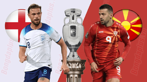 Video bóng đá Anh và Bắc Macedonia (vòng loại Euro 2024)