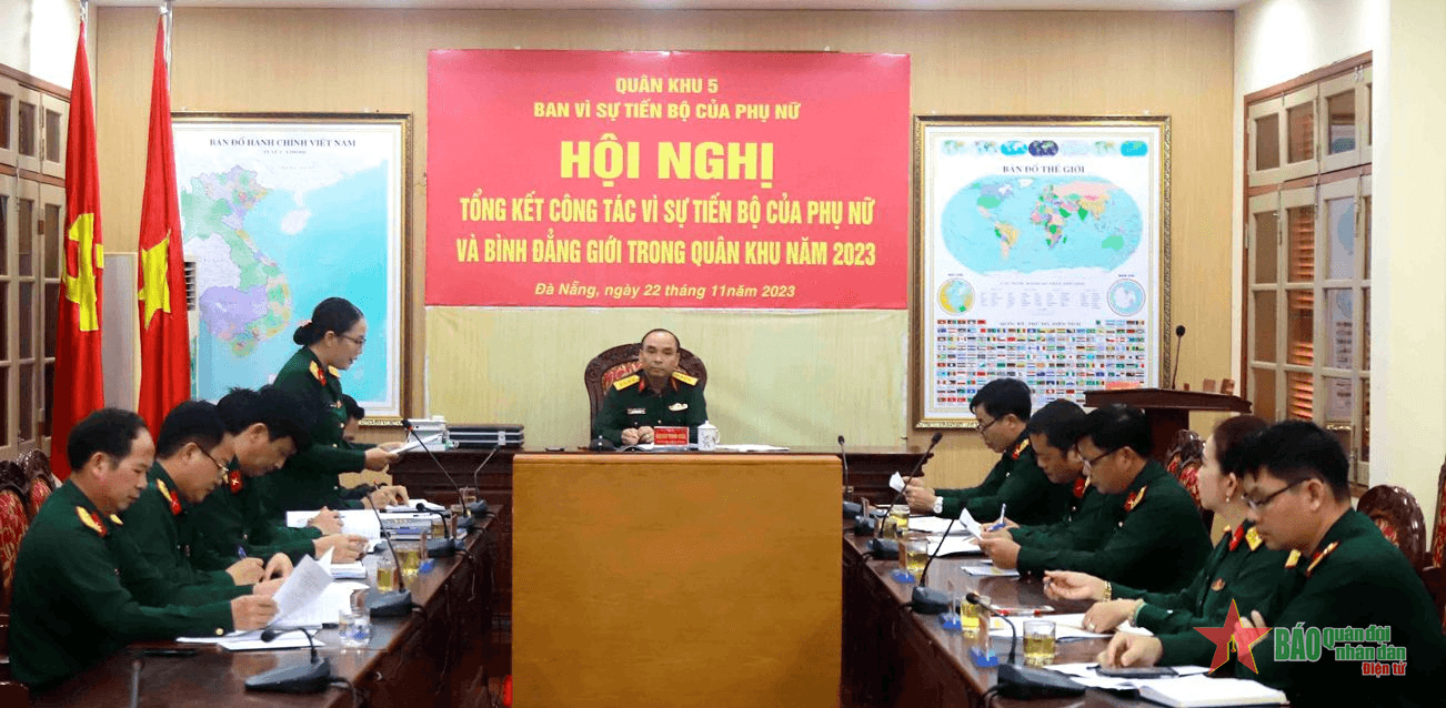 Quân khu 5: Hội nghị tổng kết công tác Vì sự tiến bộ của phụ nữ và bình đẳng giới năm 2023