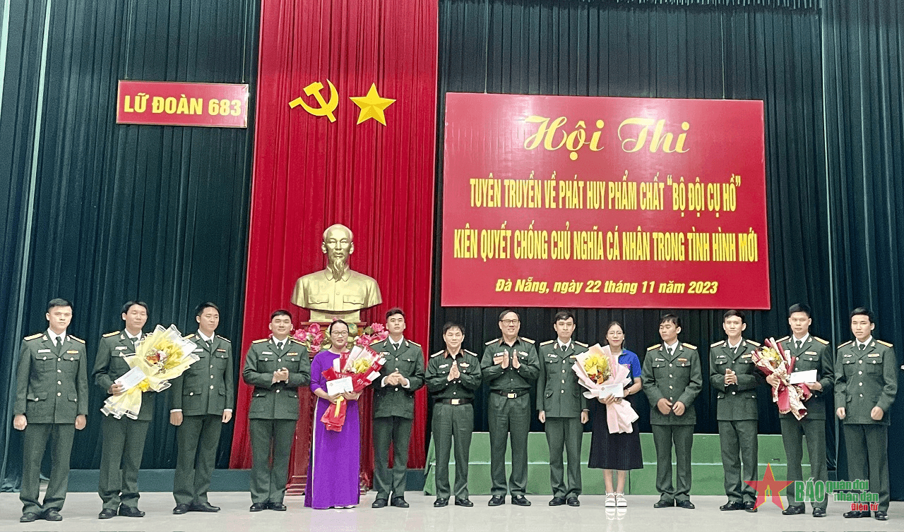 Lữ đoàn 683 tổ chức Hội thi tuyên truyền về phát huy phẩm chất Bộ đội Cụ Hồ