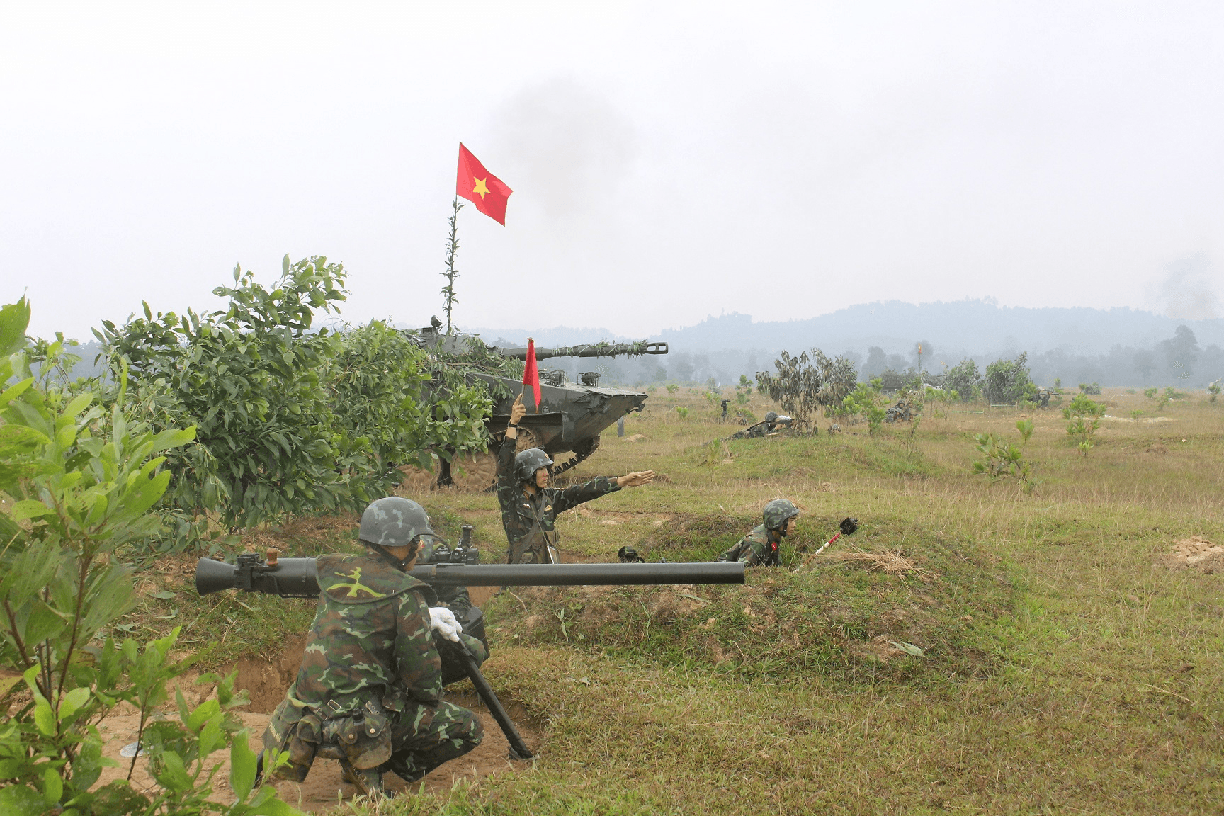 Sư đoàn 324 (Quân khu 4): Hoàn thành tốt nhiệm vụ diễn tập "Sư đoàn bộ binh tiến công địch cơ động"