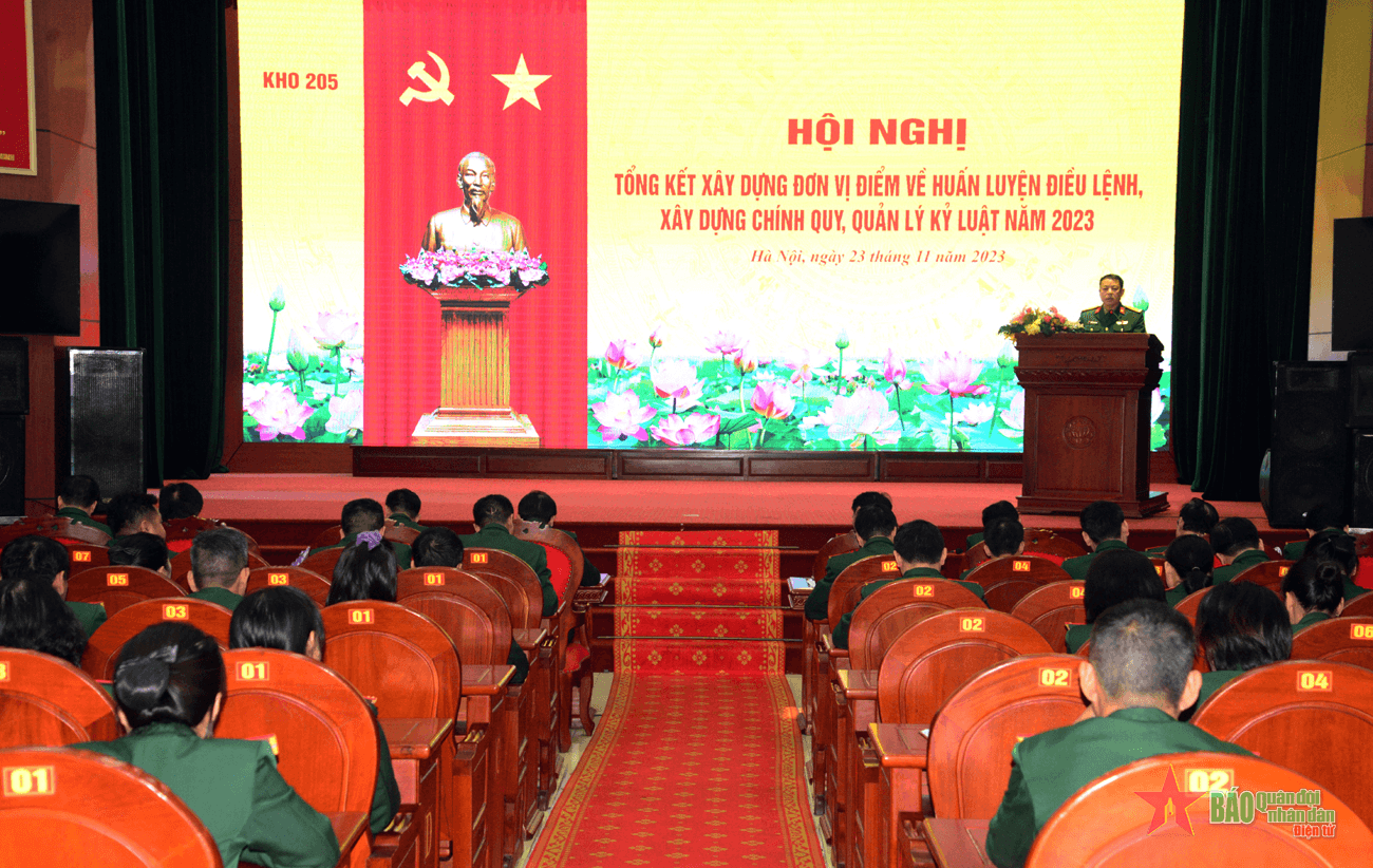 Kho 205, Cục Quân nhu: Chuyển biến rõ rệt trong xây dựng chính quy, quản lý kỷ luật