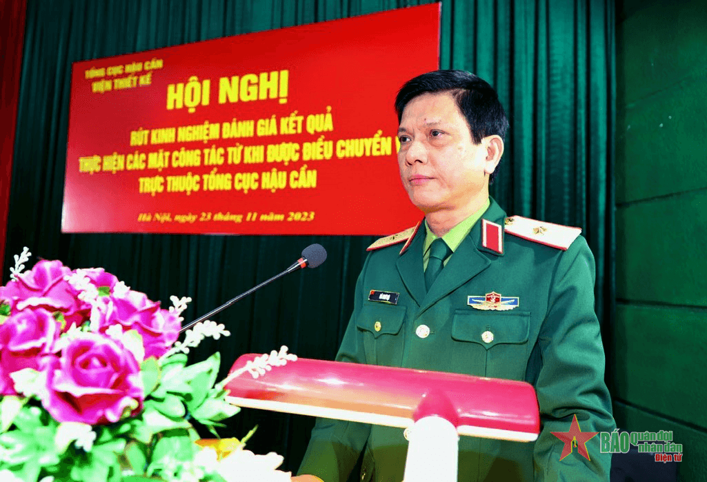 Viện Thiết kế tổ chức rút kinh nghiệm sau 1 năm điều chuyển về Tổng cục Hậu cần