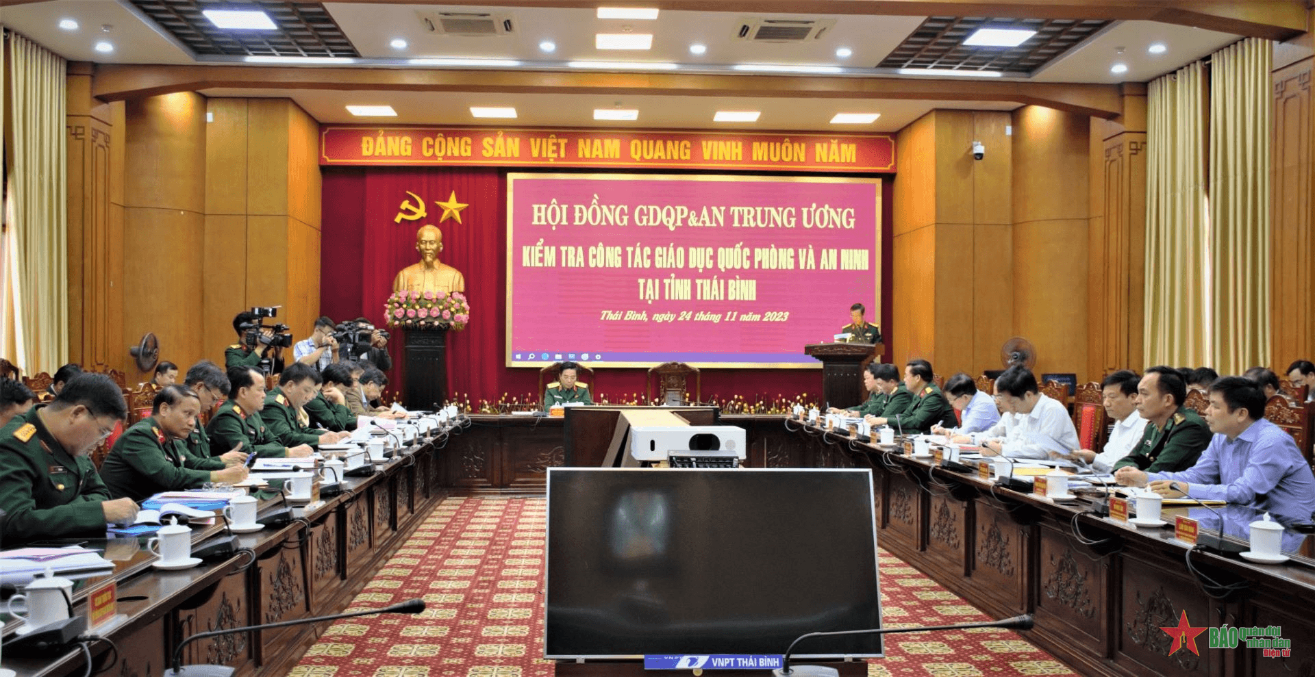 Thái Bình cần chú trọng phổ biến kiến thức quốc phòng và an ninh cho đồng bào công giáo