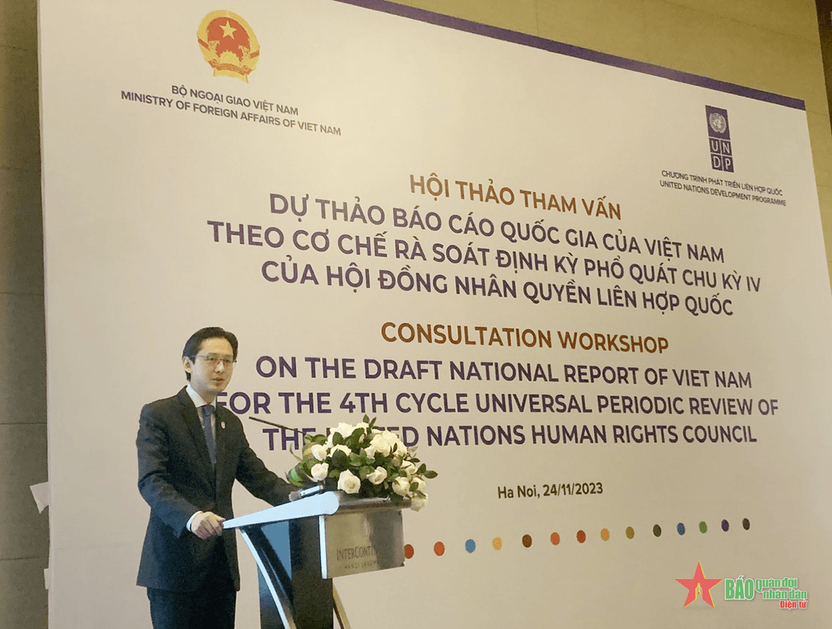 Việt Nam tích cực tham gia khuyến nghị UPR và hoàn thành các nghĩa vụ về phát triển bền vững