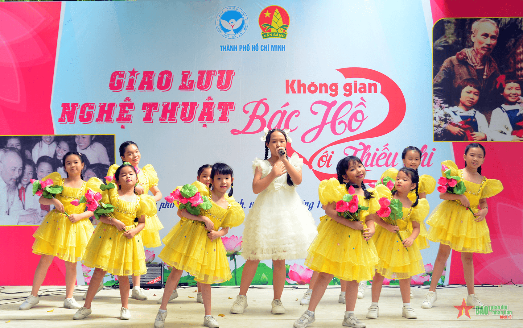 Đặc sắc chương trình giao lưu nghệ thuật “Không gian Bác Hồ với thiếu nhi”