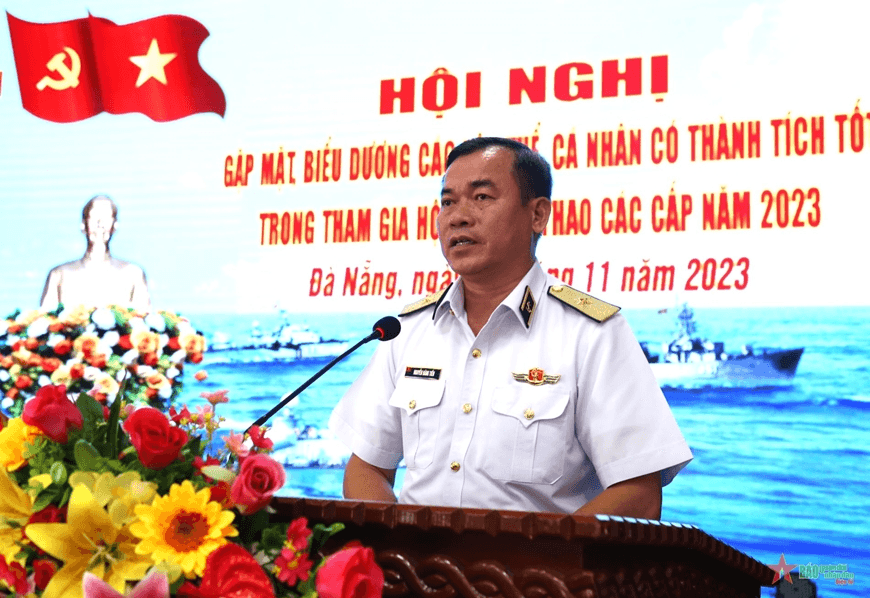 Vùng 3 Hải quân biểu dương tập thể, cá nhân đạt thành tích tốt trong tham gia hội thi, hội thao năm 2023