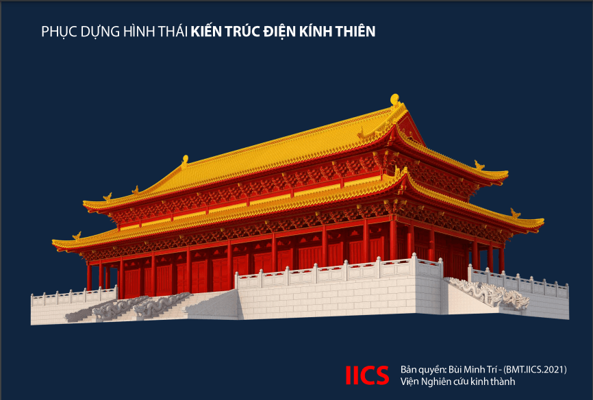 Giải mã bí ẩn kiến trúc điện Kính Thiên