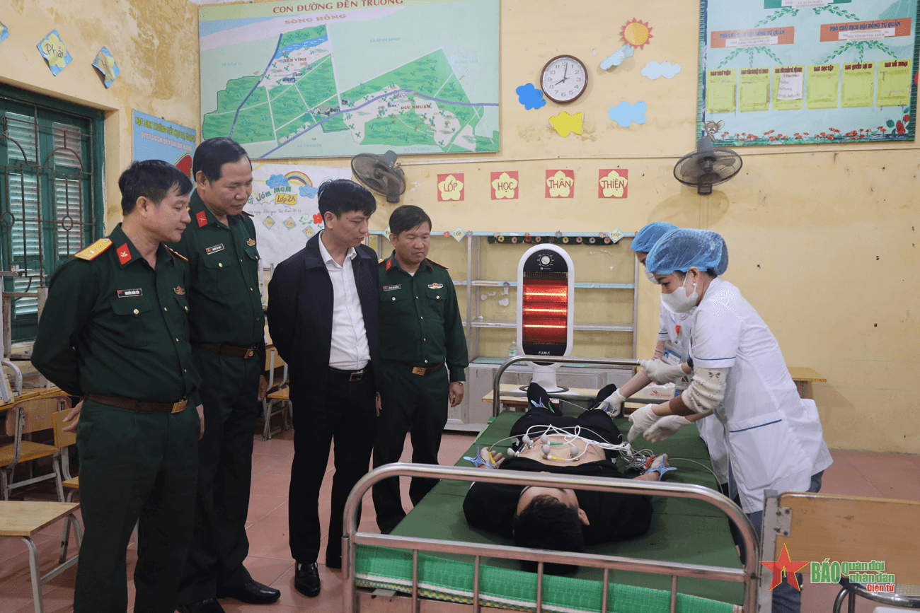 Khí thế thi đua sôi nổi ở Ban Chỉ huy Quân sự huyện Khoái Châu