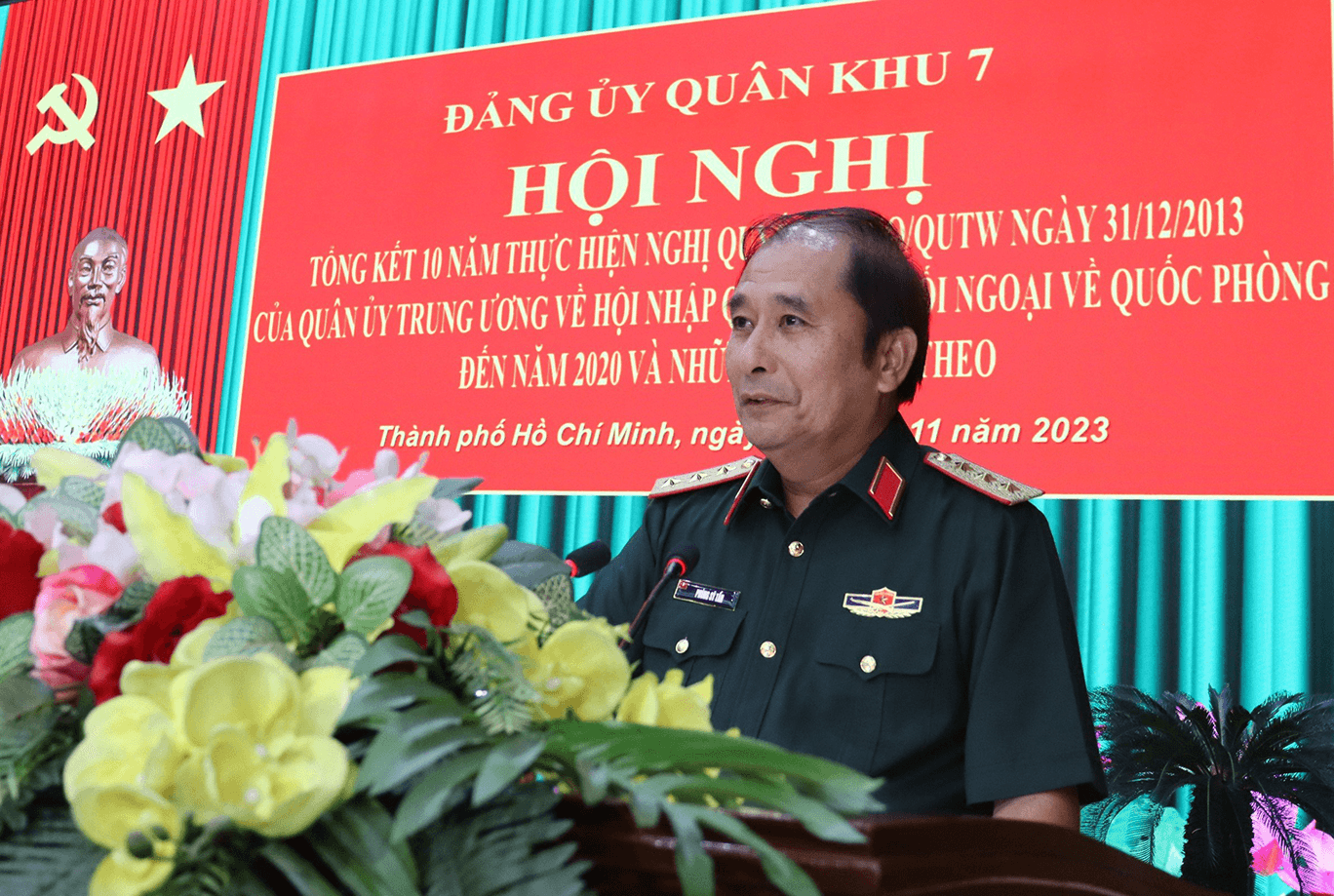 Quân khu 7 tăng cường hội nhập quốc tế và đối ngoại quốc phòng