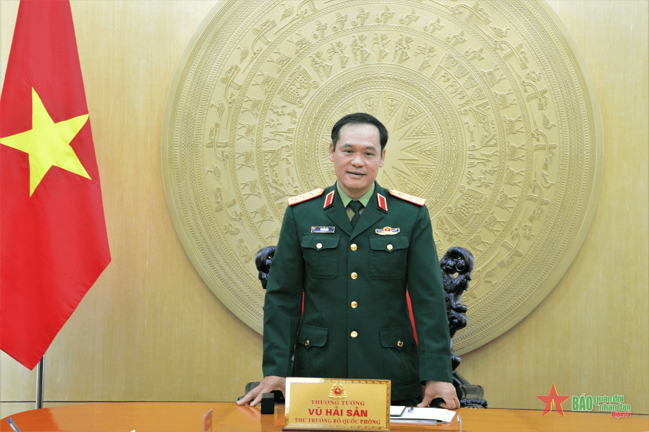 Thượng tướng Vũ Hải Sản làm việc với các cơ quan về triển khai dự án đầu tư xây dựng