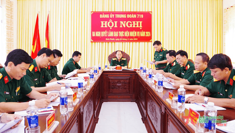 Năm 2024, Trung đoàn 719 phấn đấu tiền lương người lao động đạt 7,8 triệu đồng/người/tháng