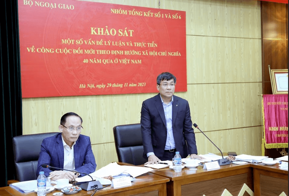 Khảo sát một số vấn đề lý luận và thực tiễn về công cuộc đổi mới trong 40 năm qua
