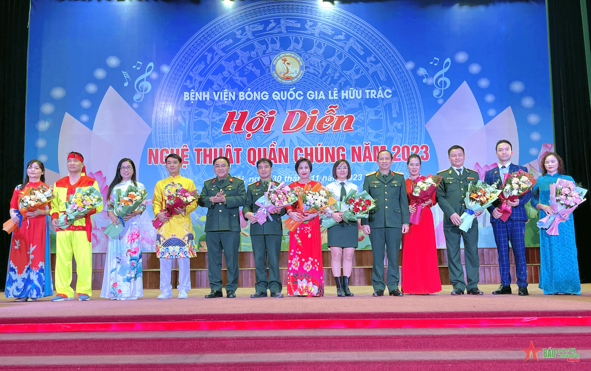 Bệnh viện Bỏng Quốc gia Lê Hữu Trác tổ chức Hội diễn Nghệ thuật quần chúng