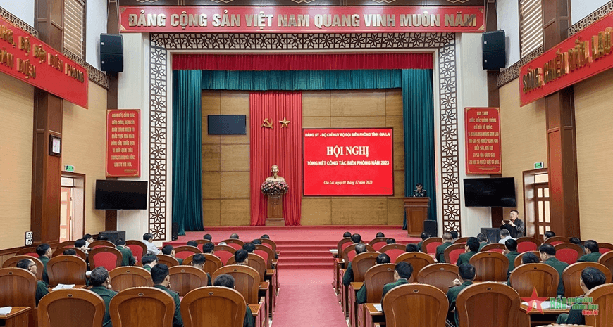 Bộ Chỉ huy Bộ đội Biên phòng tỉnh Gia Lai: Tổ chức hội nghị tổng kết công tác Biên phòng năm 2023