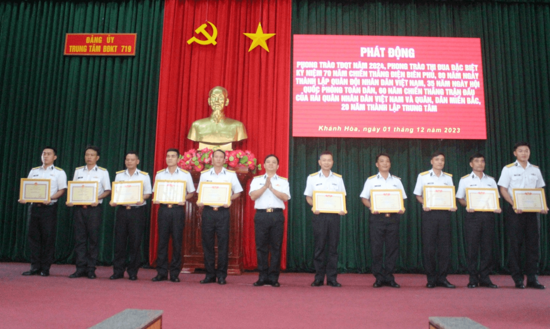 Trung tâm Bảo đảm kỹ thuật 719 tổ chức Hội nghị Cán bộ năm 2023