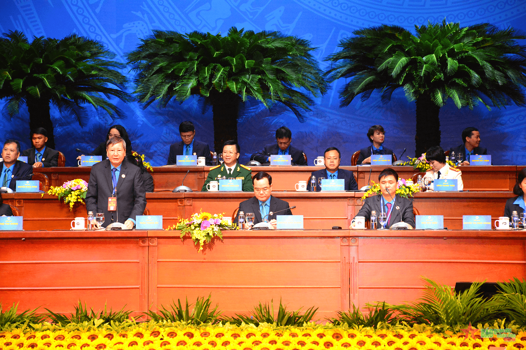 Đại hội XIII Công đoàn Việt Nam tiến hành phiên làm việc thứ nhất

​