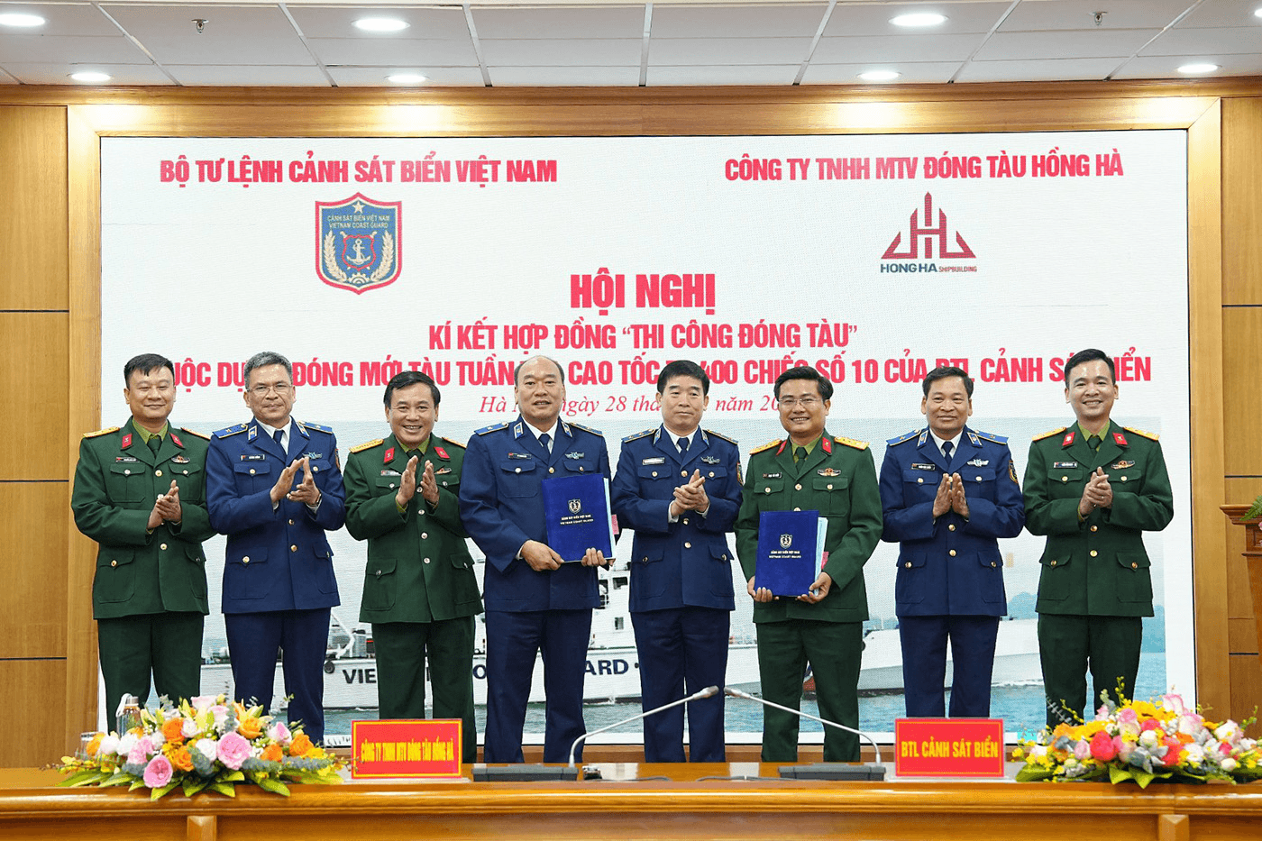 Đóng mới tàu tuần tra cao tốc cho Cảnh sát biển