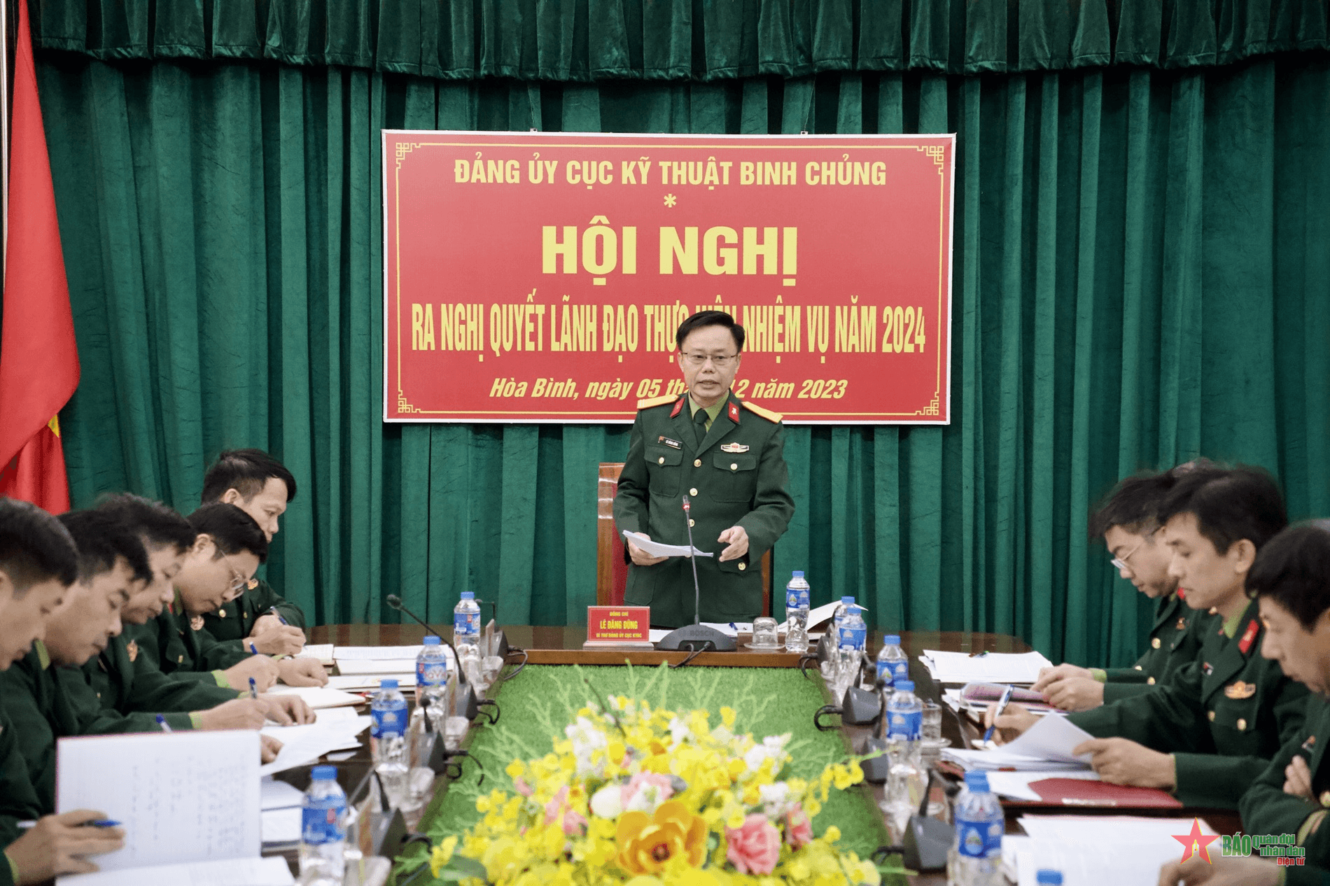 Đảng ủy Cục Kỹ thuật Binh chủng ra nghị quyết lãnh đạo thực hiện nhiệm vụ năm 2024
