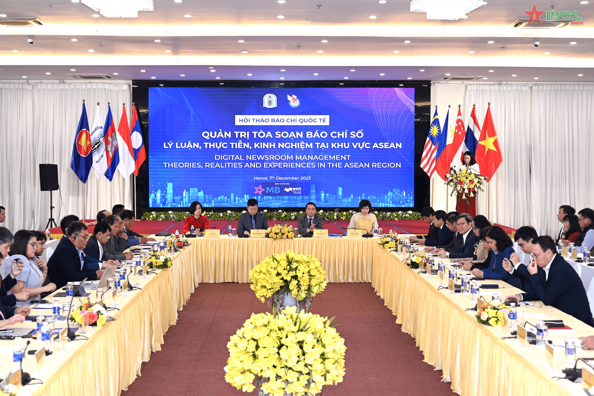 Giới báo chí ASEAN trao đổi kinh nghiệm quản trị tòa soạn số