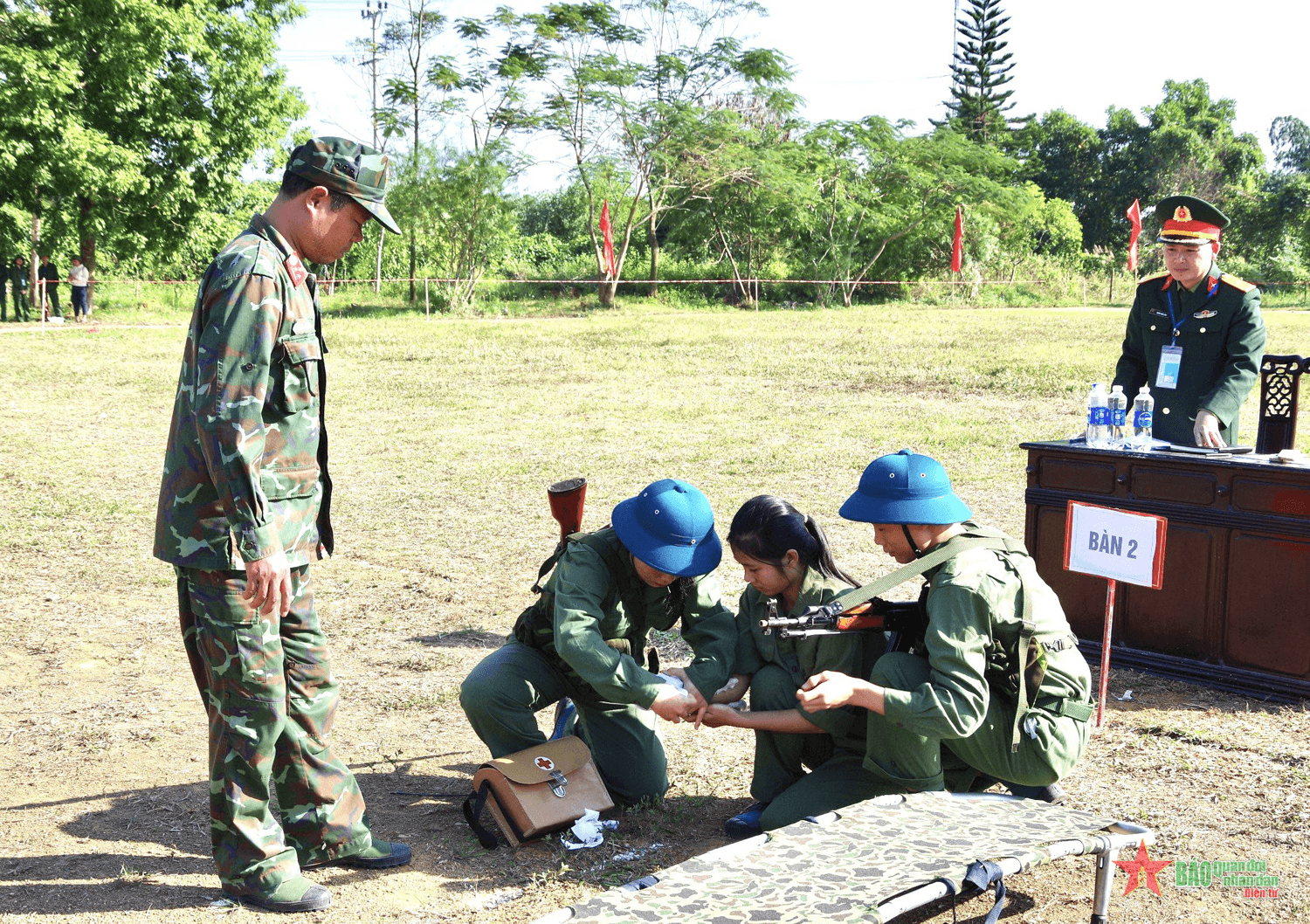 Tuyên Quang: Hội thao Giáo dục quốc phòng và an ninh học sinh Trung học phổ thông lần thứ X