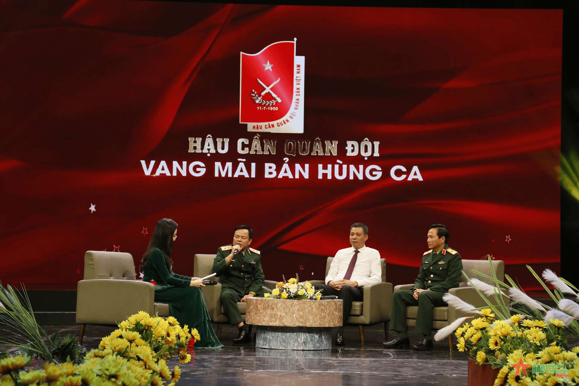 Chương trình giao lưu nghệ thuật: Hậu cần Quân đội vang mãi bản hùng ca