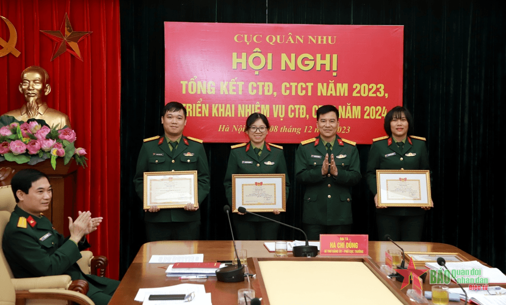 Cục Quân nhu hoàn thành toàn diện các mặt hoạt động công tác Đảng, công tác chính trị năm 2023