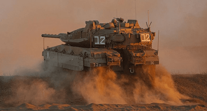 Xe tăng BARAK Merkava V - Vũ khí trên bộ đáng gờm của Israel