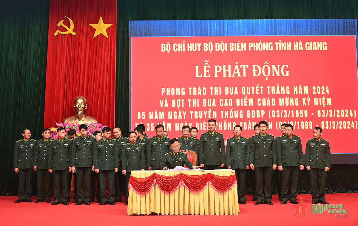Bộ đội Biên phòng tỉnh Hà Giang tổng kết công tác biên phòng năm 2023