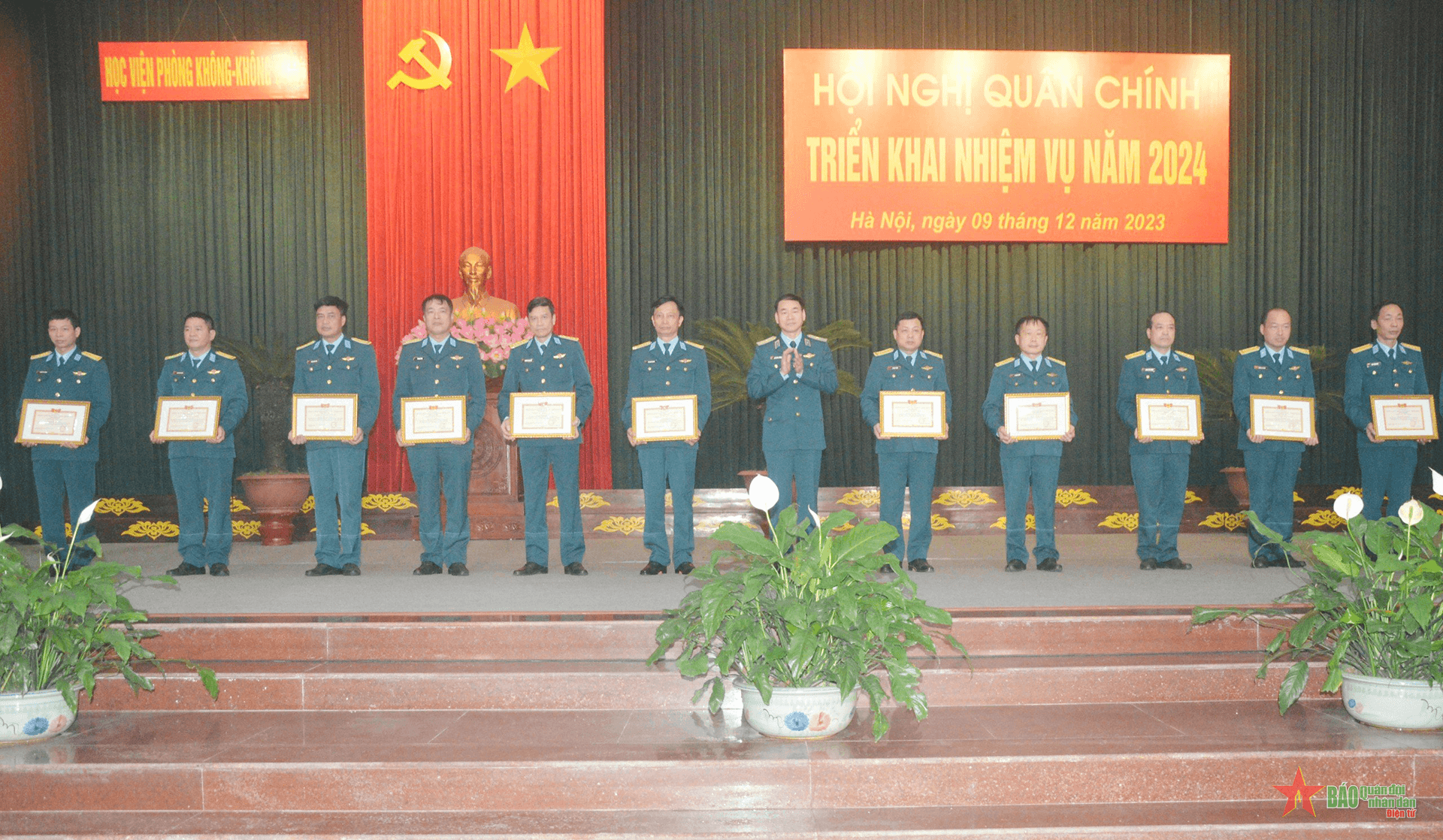 Học viện Phòng không-Không quân: Chủ động, sáng tạo hoàn thành tốt nhiệm vụ năm 2024