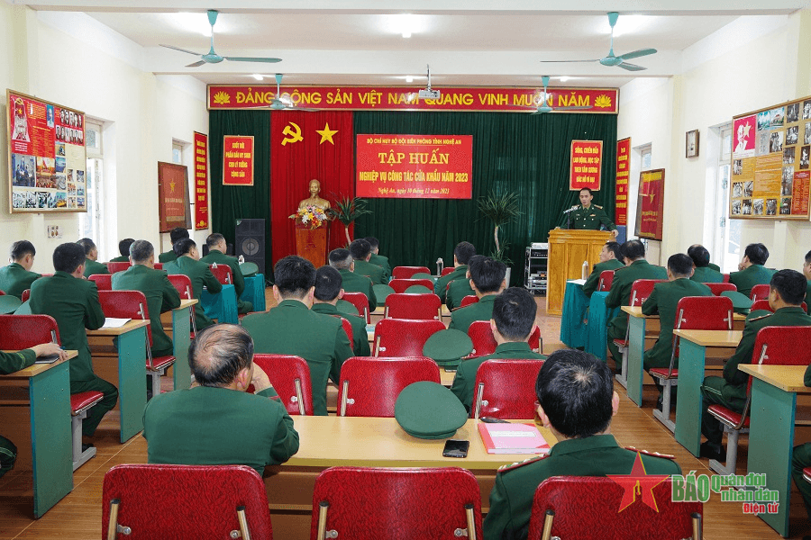 Tập huấn nghiệp vụ công tác cửa khẩu năm 2023