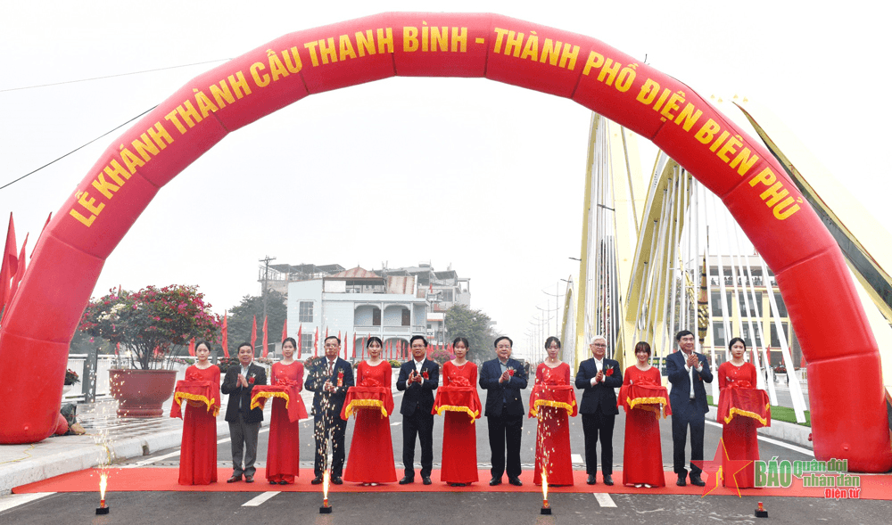 TP Điện Biên Phủ, tỉnh Điện Biên khánh thành cầu Thanh Bình