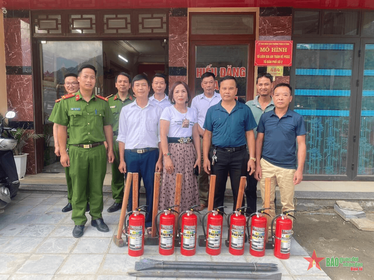 Lan tỏa mô hình “Tổ liên gia an toàn về phòng cháy chữa cháy” tại thị xã Sa Pa"