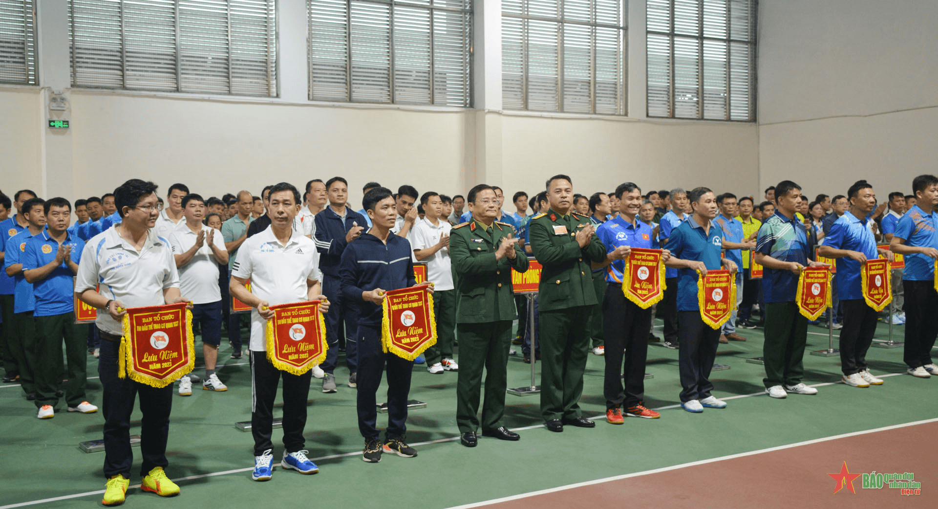 Khai mạc Giải thi đấu thể thao cơ quan Tổng cục Chính trị Quân đội nhân dân Việt Nam năm 2023