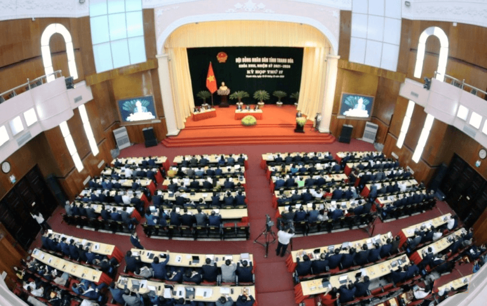 Khai mạc Kỳ họp thứ 17, Hội đồng nhân dân tỉnh Thanh Hóa khóa XVIII, nhiệm kỳ 2021-2026