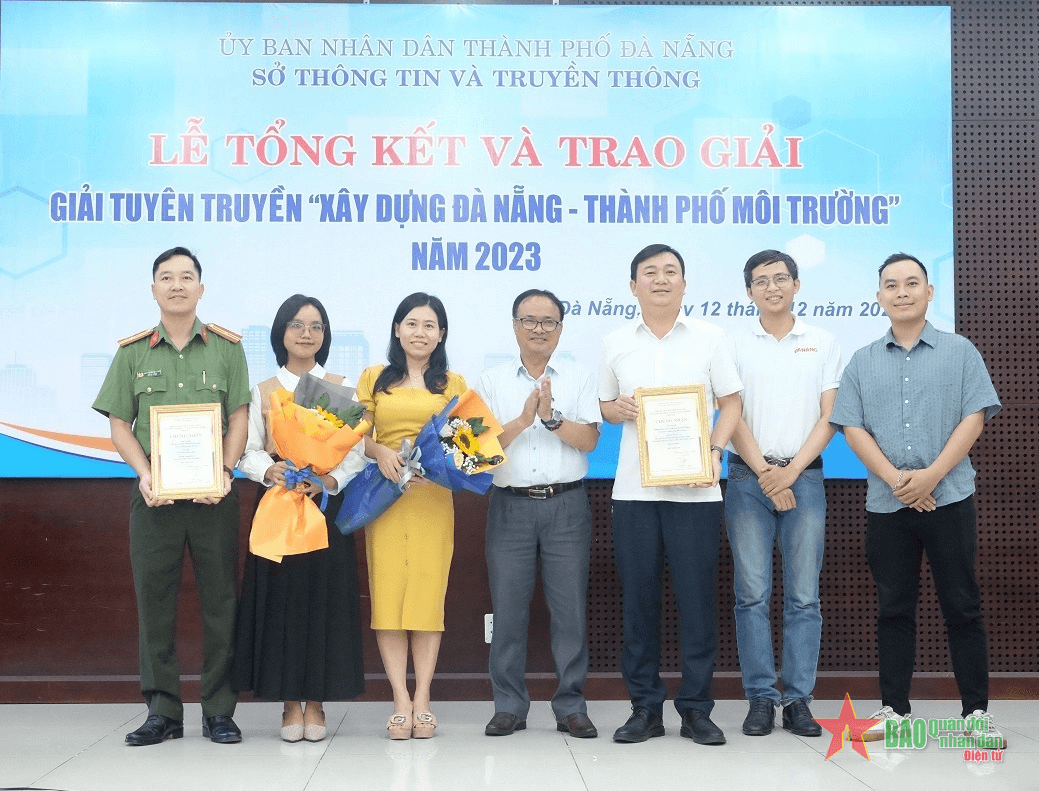 Đà Nẵng: Trao giải báo chí tuyên truyền “Xây dựng Đà Nẵng - Thành phố môi trường” năm 2023