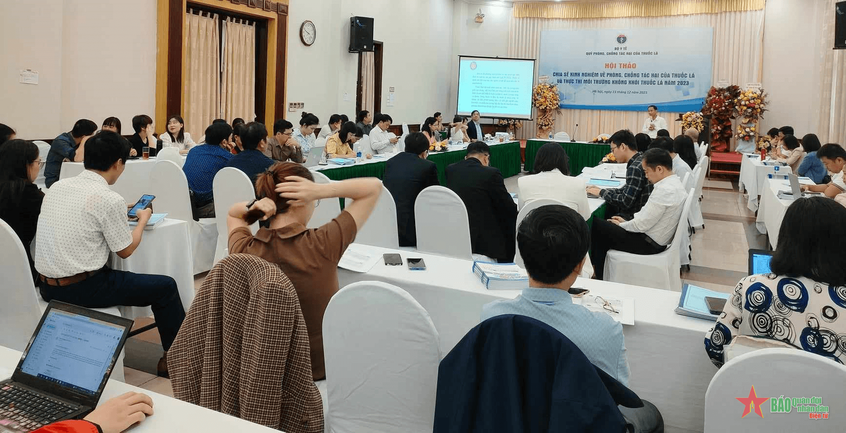 Đẩy mạnh tiến trình xây dựng môi trường không khói thuốc lá