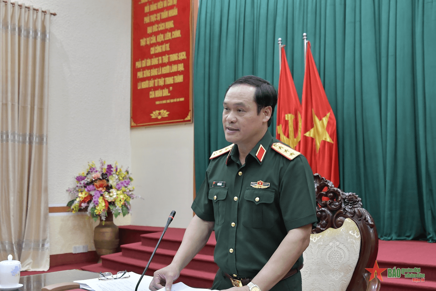Kiểm tra kết quả giải ngân các dự án đầu tư xây dựng cơ bản tại Quân khu 9