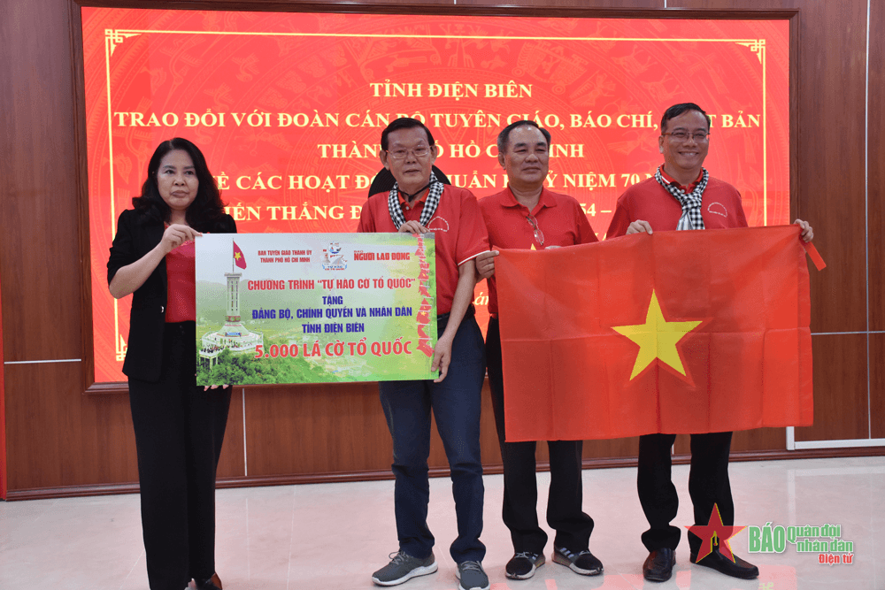 Thành phố Hồ Chí Minh - Điện Biên tăng cường trao đổi thông tin chuẩn bị cho Lễ kỷ niệm 70 năm Chiến thắng Điện Biên Phủ