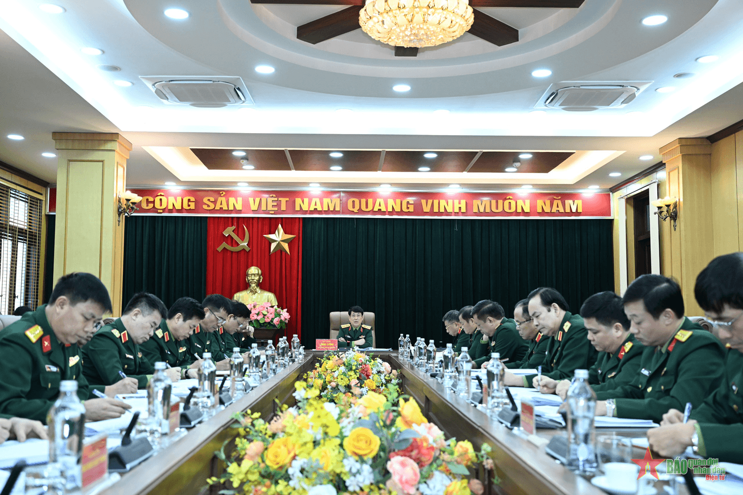 Chuẩn bị chu đáo Hội nghị tổng kết công tác Đảng, công tác chính trị toàn quân năm 2023