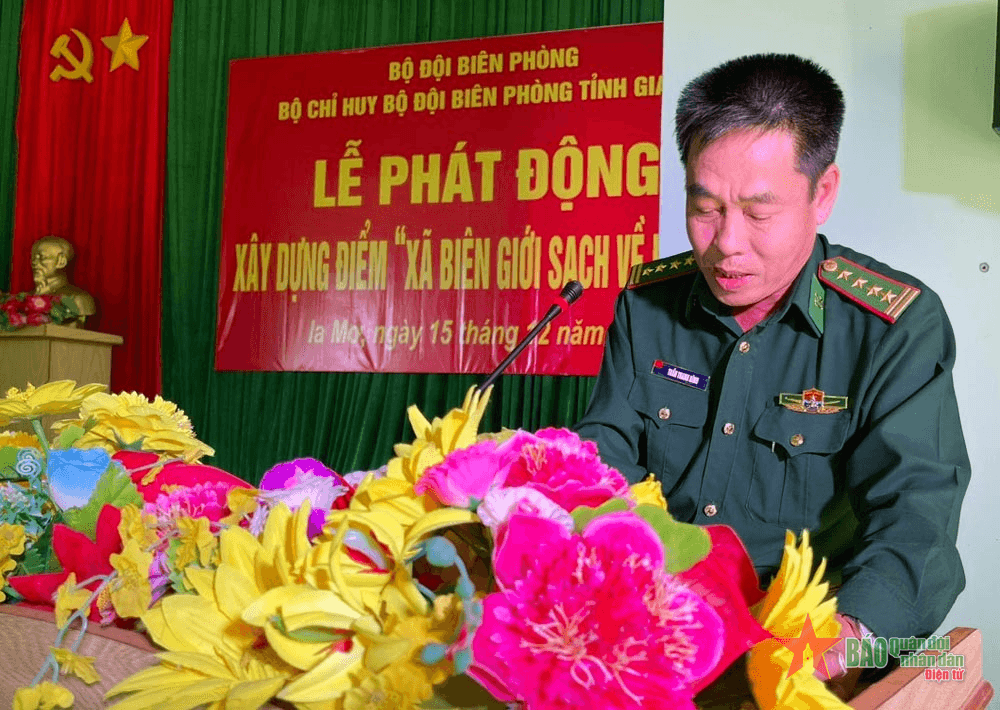 Bộ đội Biên phòng tỉnh Gia Lai xây dựng địa bàn xã biên giới sạch về ma túy