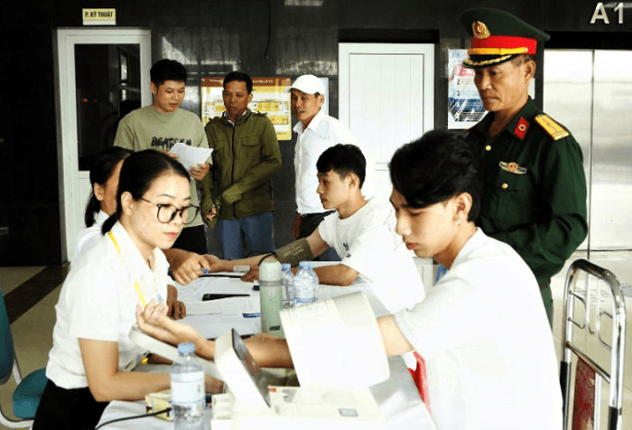 Tuyển quân trên đảo ngọc Cô Tô
