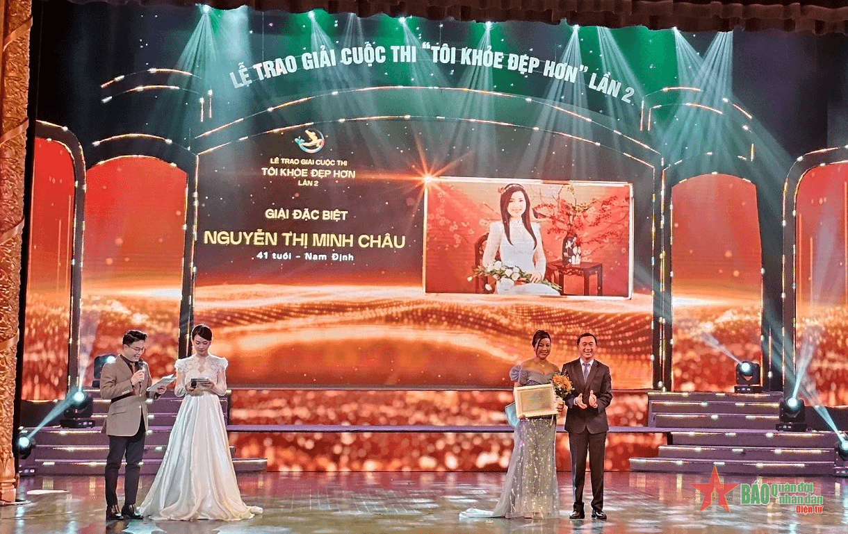 Trao giải Cuộc thi "Tôi khỏe đẹp hơn" lần 2