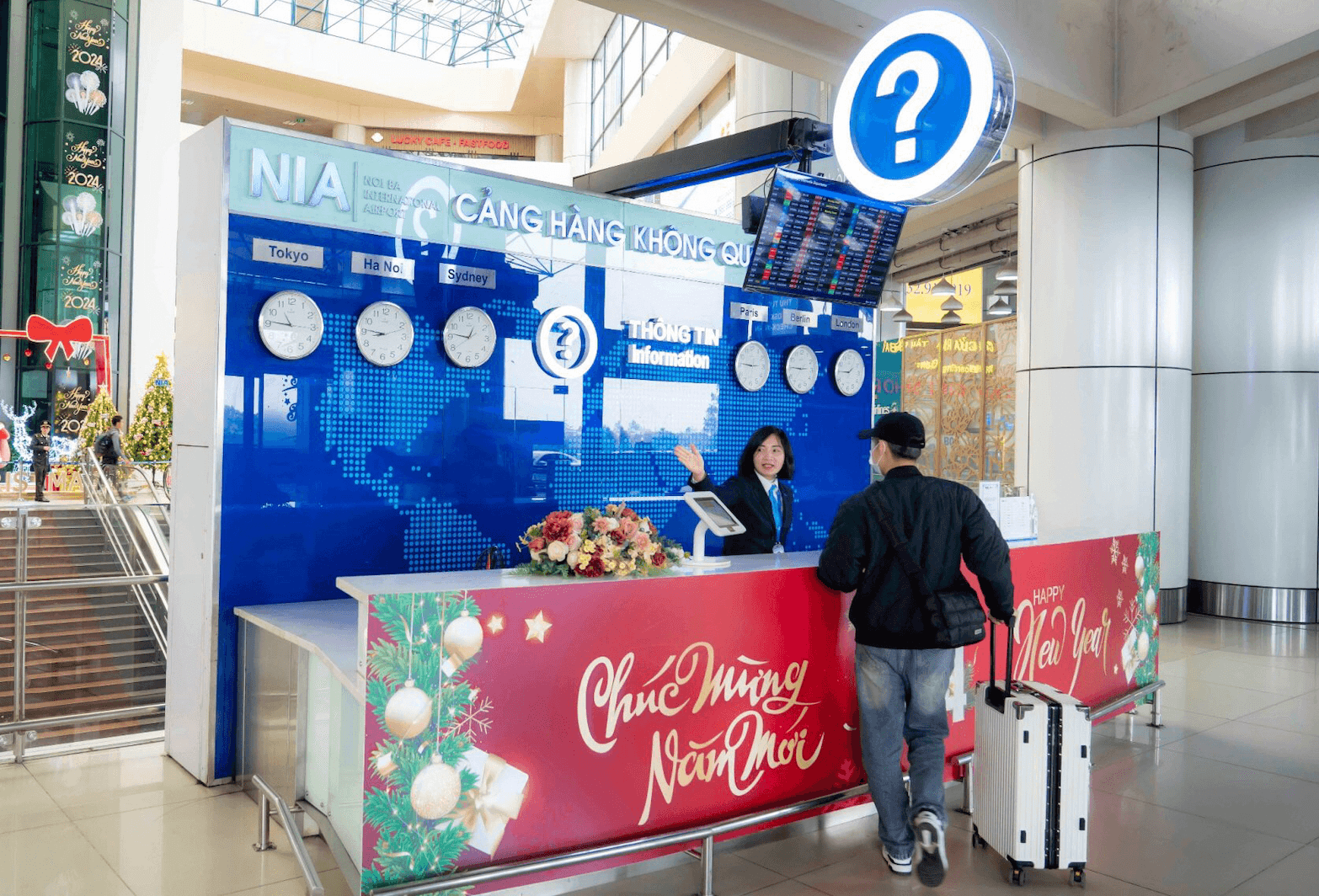 Sân bay Nội Bài tổ chức nhiều hoạt động dịp lễ Giáng sinh và năm mới 2024
