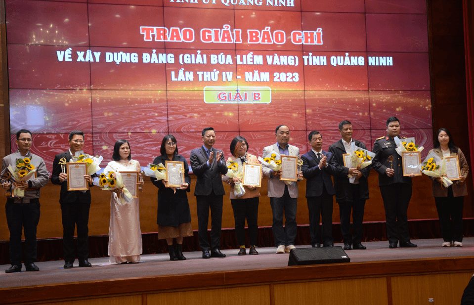 Báo Quân đội nhân dân đoạt giải B Giải báo chí về xây dựng Đảng tỉnh Quảng Ninh