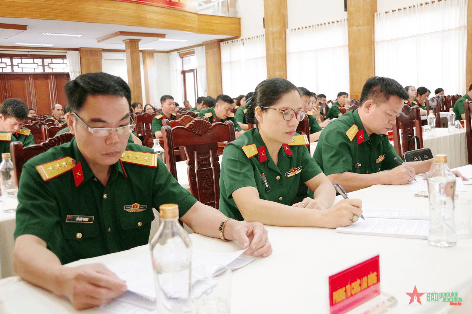 Binh đoàn 16 học tập, quán triệt Nghị quyết Hội nghị Trung ương 8, khóa XIII
