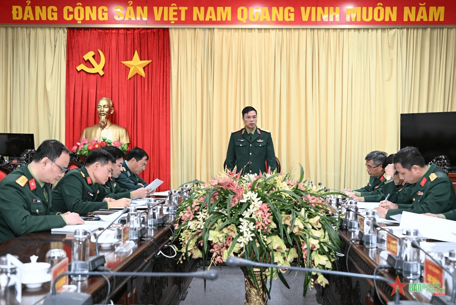 Ban Chỉ đạo Diễn tập VINBAX 2023 họp rút kinh nghiệm công tác tổ chức, điều hành