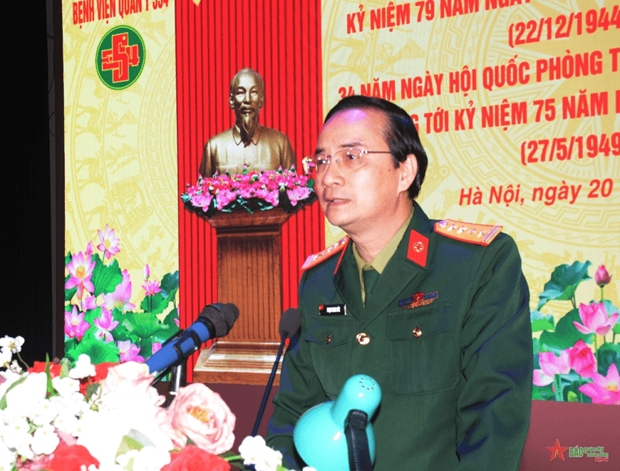 Bệnh viện Quân y 354 (Tổng cục Hậu cần) gặp mặt kỷ niệm Ngày thành lập Quân đội nhân dân Việt Nam