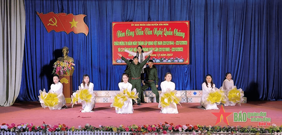 Huyện Xín Mần, tỉnh Hà Giang tổ chức các hoạt động chào mừng Ngày thành lập Quân đội nhân dân Việt Nam